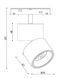 Світильник магнітний трековий KLOODI KDMG-SPLIT75 9W 4K BK KLOODI_KDMG-SPLIT75 9W 4K BK фото 5