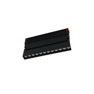 Магнітний трековий світильник PROLUM&trade; M25; 12W; 220V; SERIES "LDM"; Білий 4000K 761013 фото