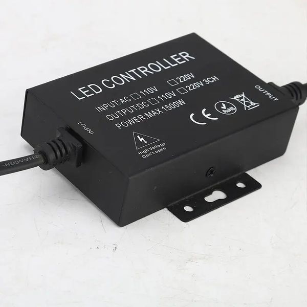 Контроллер 220V NEON RGB 10х20 - AC-2 (1500W; RF; 28K) 402031 фото