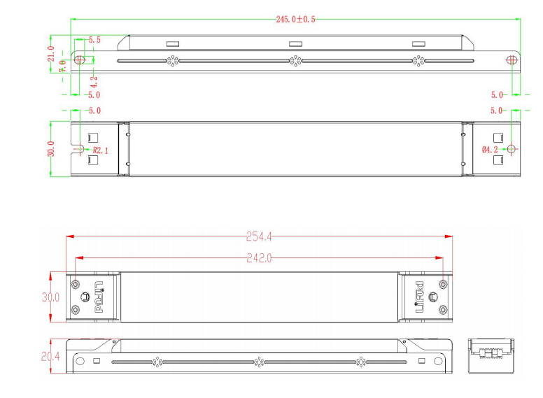 Блок живлення LIFUD 60W DC24V (GMR060YV024A) 1310 фото