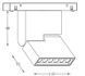 Світильник 12W 30&deg; Osram3030 840LM 3000К (ALMG-M11 12W BK/WH) ALMG-M11 12W 3K BK/WH фото 4
