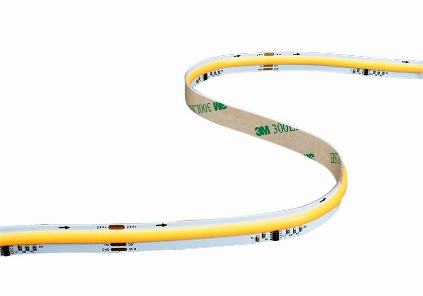 Світлодіодна LED стрічка SMART RUN PROLUM&trade; 24V; СОВ; 360LED; IP20; SERIES "SMART", Тепло-Білий, 3000К 350081 фото