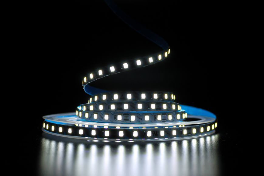 Світлодіодна LED стрічка PROLUM&trade; 12V; 2835\120; IP20; S-TYPE Series "SG", Білий (5500-6000К) 320118 фото