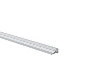 LED профіль кутовий з розсіювачем PC матовий опал, 2м KLOODI KLP1810_2 фото