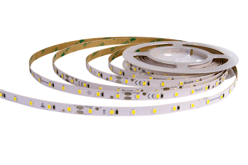 LED лента RISHANG 60-2835-24V-IP20 6W 510Lm 3000K 5м (RD0860TC-B-WW) 0513 фото