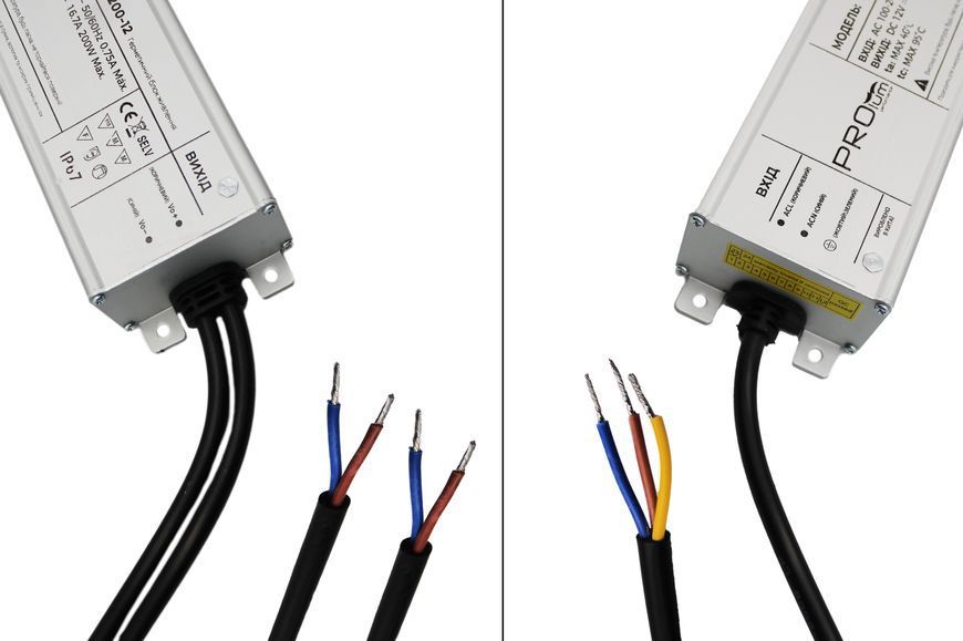 Блок живлення PROLUM&trade; 12V, 200W, 16.7А, Series "WPS" 223013 фото