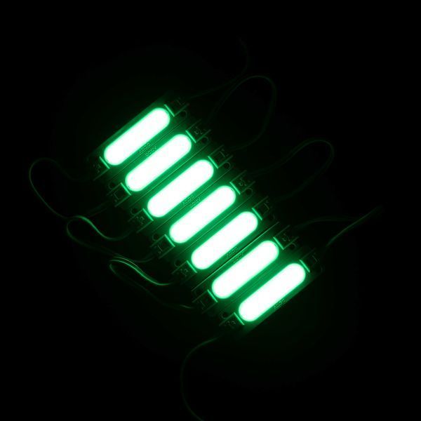 Светодиодный модуль PROLUM COB 2W (с матовой линзой) 12V, Холодный белый (9000&ndash;10000K), 200 Lm