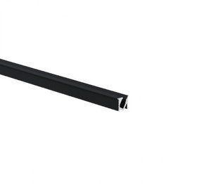 LED профіль врізний з розсіювачем PC, 2м KLOODI KLP0910_2 BK фото