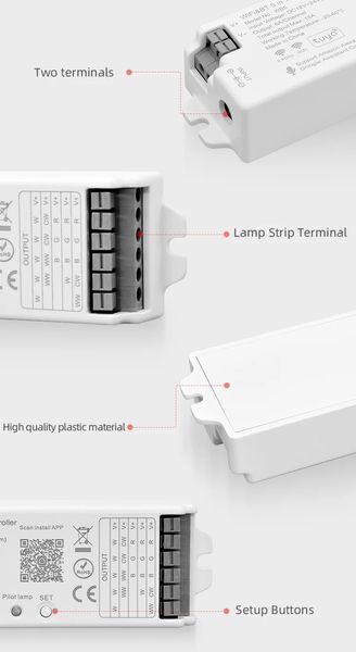 Контроллер управления универсальный PROLUM 5in1; Wi-Fi; TUYA; 15; Series: HomeLink 404015 фото