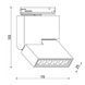 Світильник трековий однофазний KLOODI KD-STL0612 3K WH KLOODI_KD-STL0612 3K WH фото 6
