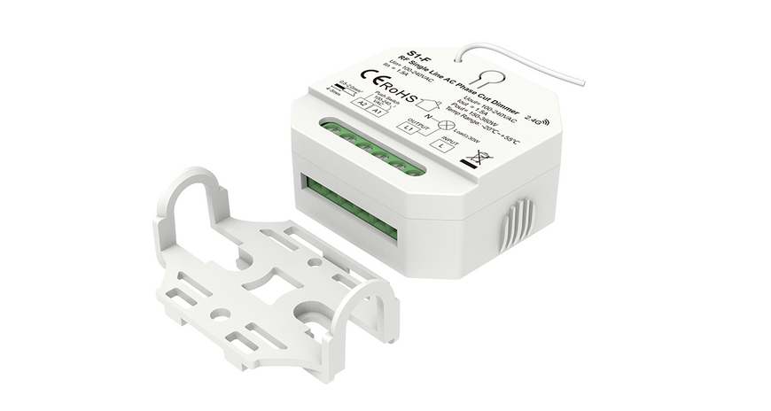 Диммер DEYA RF Single Line AC Phase AC100-240V, 1CH*1.5A, 150-360W (S1-F) 2645 фото