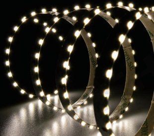 LED лента RISHANG 120-3014-24V-IP20 8.6W 836Lm 3000K 5м (RD08C0GC-WW) 2320 фото