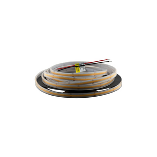 Світлодіодна стрічка RISHANG COB-320 24V IP65 10W 3000K 5м 2720 фото