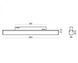 Світильник лінійний 36W 120&deg; Osram2835 2880LM 4000К(ALMG-M07 36W 4K BK) ALMG-M07 36W 4K BK фото 2
