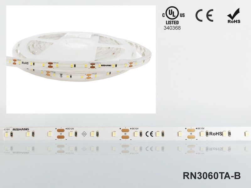 LED лента RISHANG 60-2835-24V-IP67 5.5W 400Lm 4000K 5м (RN3060TC-B-NW) 2426 фото