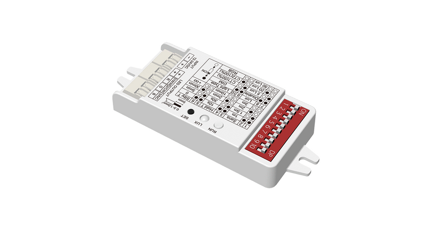 LED-контроллер DEYA Микроволновый датчик движения человека+RF 12&ndash;24VDC, 2A*3CH (V3-PE) 2871 фото