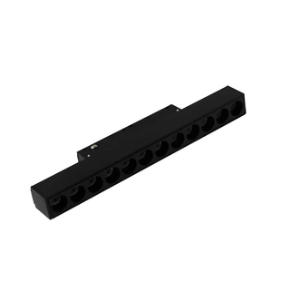 Магнитный трековый светильник PROLUM&trade; M20; 12 Вт; 48 В; черный; серия &laquo;GR&raquo;; CCT TuyaSmart 741058 фото