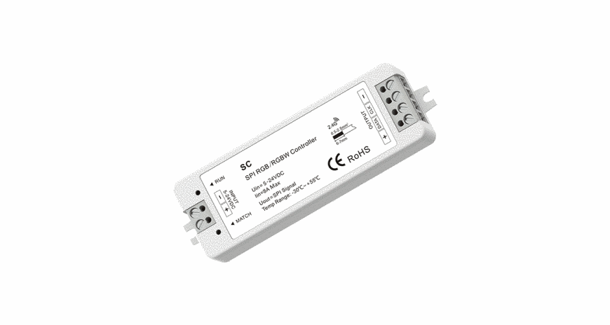 Контроллер RF SPI RGB/RGBW LED 5-24VDC DEYA (SC) SC фото