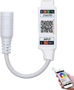 Контроллер RGB PROLUM Mini (Bluetooth, 6A) 402044 фото