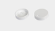 Комплект заглушок для LED-профіля LT60, срібло EC-LT60CSS фото 1