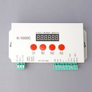 LED-контролер COLORS RGB K-1000C 5-24VDC,1CH*1024(SPI)/1CH*512(DMX)(K-1000C) 2306 фото