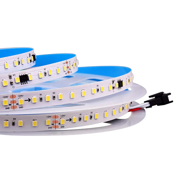 Світлодіодна LED стрічка PROLUM&trade; RUN 24V; 2835\120; IP20; Series "SMART", Нейтральний-Білий (3800-4300K) 350016 фото
