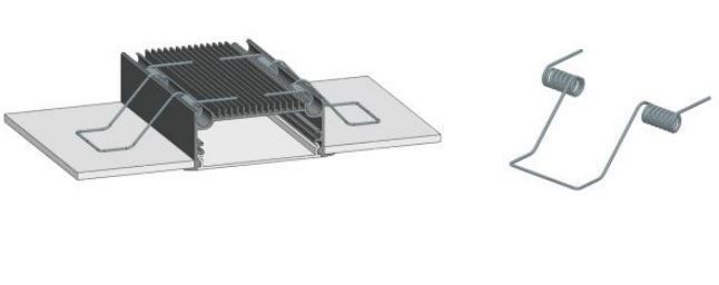 LED-профиль врезной широкий, 5 метров (ЛСВ70_5) ЛСВ70_5 фото