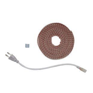 Готовий набір Світлодіодної LED стрічки PROLUM&trade; 220V; 2835\120; IP67; 8 ММ; Series "S", Тепло-Білий (2800-3200K) 14619 фото