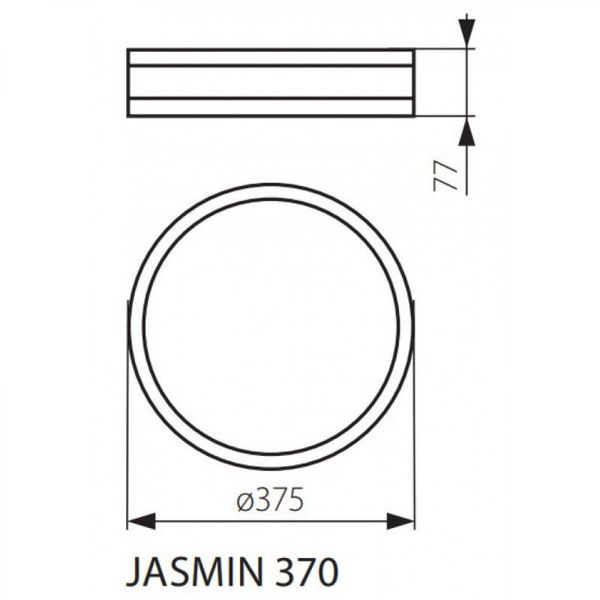 Потолочный светильник JASMIN 370-WE KANLUX 23121 KANLUX_23121 фото