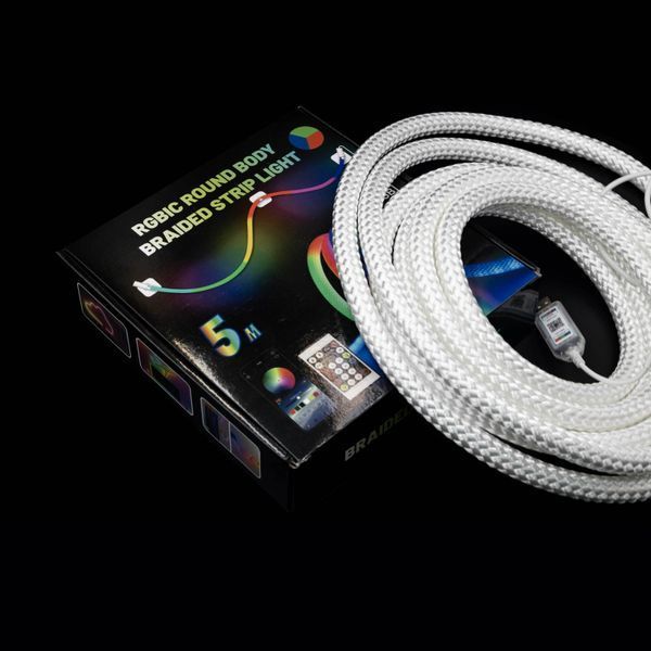 Готовый набор Круглой неоновой ленты PROLUM&trade; 5V; D16 ; 5M; RGB FULL COLOR 150013 фото