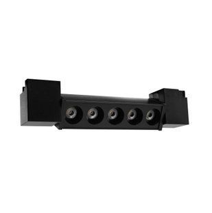 Трековий світильник PROLUM&trade; M27; 10W; 220V; Чорний SERIES "GF"; Білий 4000К 791025 фото