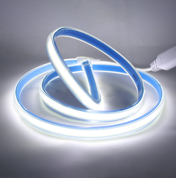Светодиодная LED лента PROLUM&trade; 220V; СОВ; 280 LED; IP68; 12 ММ; Series "S", Тепло-Белый (2800-3200K) 361007 фото