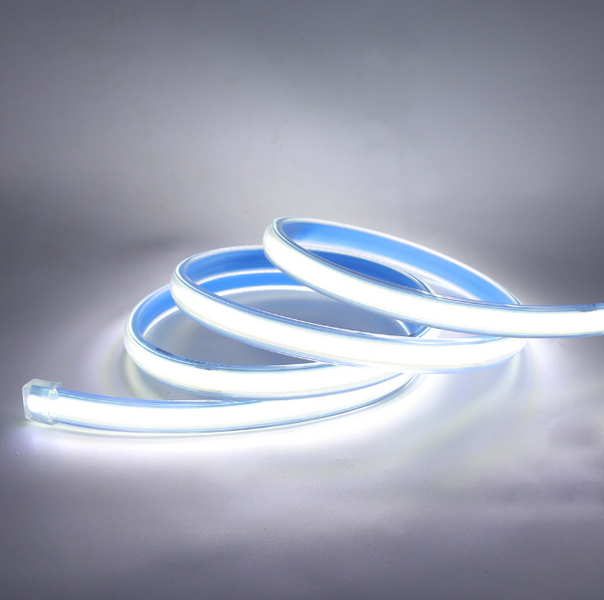 Светодиодная LED лента PROLUM&trade; 220V; СОВ; 280 LED; IP68; 12 ММ; Series "S", Тепло-Белый (2800-3200K) 361007 фото