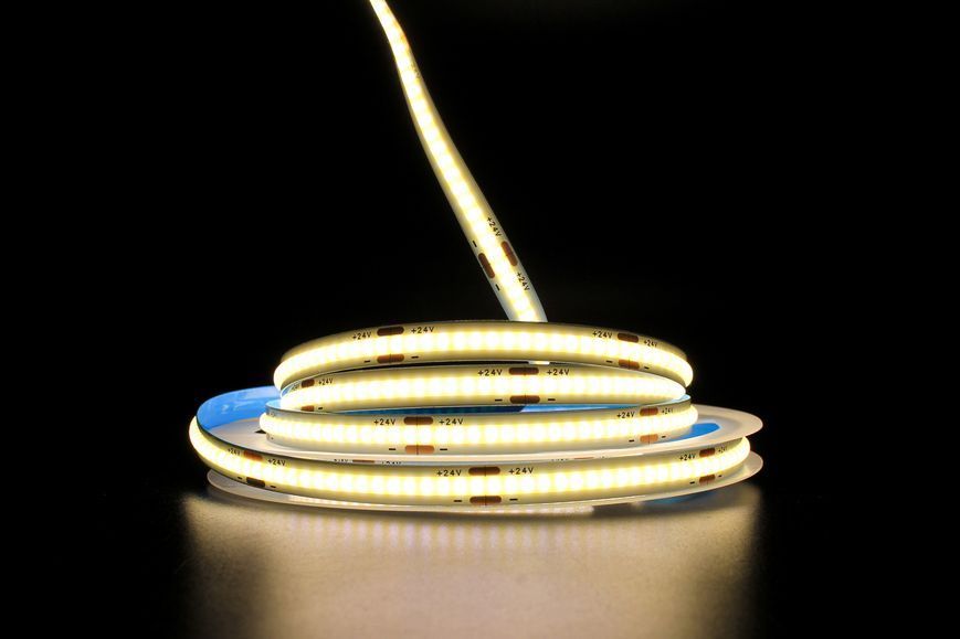 Світлодіодна LED стрічка PROLUM&trade; 24V; СОВ; 320; LED; IP20; Series "PRO", Нейтральний-Білий (3800-4300K) 350012 фото