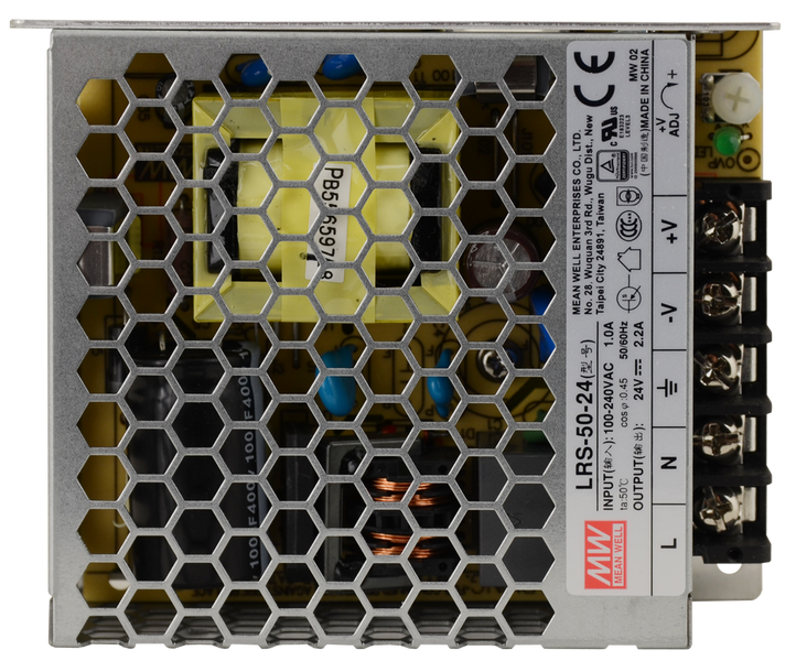 Блок питания Mean Well 52.8W DC24V IP20 (LRS-50-24) 0098 фото