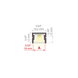 LED-профіль KLUS PDS-4-PLUS, 3 метри (KLUS_A01263A_3) KLUS_A01263A_3 фото 15