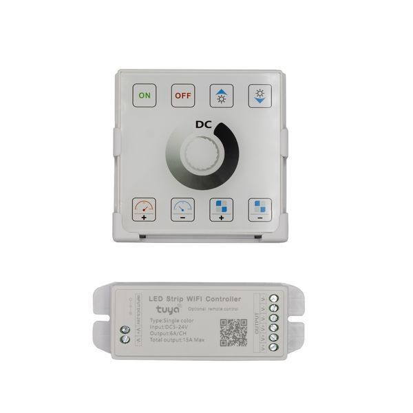 Сенсорна панель димера керування PROLUM Wi-Fi; TUYA; 18A; Series: HomeLink 404017 фото