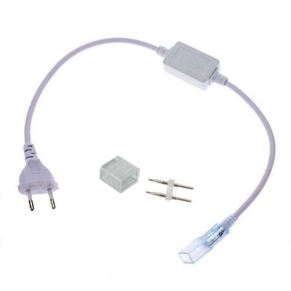 Кабель PROLUM&trade; для підключення стрічки СОВ 220V - 12 ММ 503040 фото