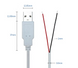 Кабель USB PROLUM&trade; - 1М, Білий 503042 фото 2