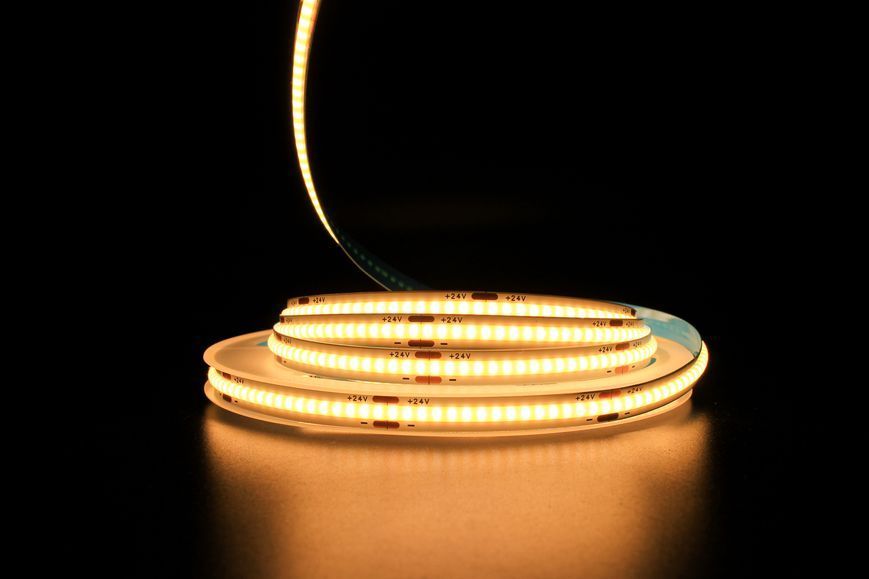 Светодиодная LED лента PROLUM&trade; 24V; СОВ; 320; LED; IP20; Series "PRO", Тепло-Белый (2800-3200K) 350013 фото