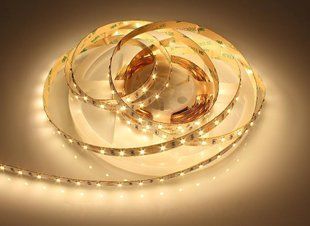 LED лента PROLUM&trade; 12V; 2835\60; IP20; Series "S", Тепло-білий (2700-3000К) 320024 фото