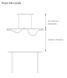 Светильник COLORS CHANDELIER LAMP 2700K (FK20-PH-L1200-SW)