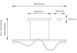 Светильник COLORS CHANDELIER LAMP 2700K (FK20-PH-L1200-SW)