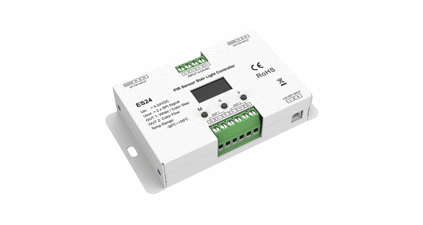 LED-контроллер с датчиком PIR DEYA 5-24VDC, 1A*24CH (ES24) ES24 фото