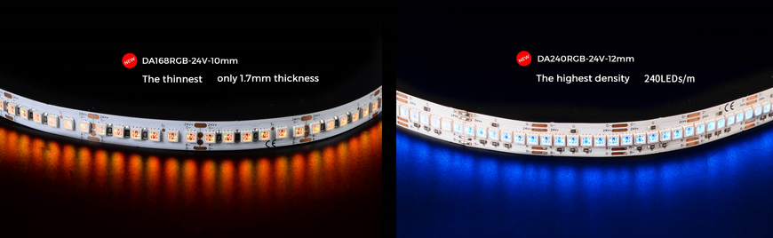 LED лента COLORS 168-3838-24V-IP33 15.7W RGB 5м (DA168RGB-24V-10mm) 1343 фото