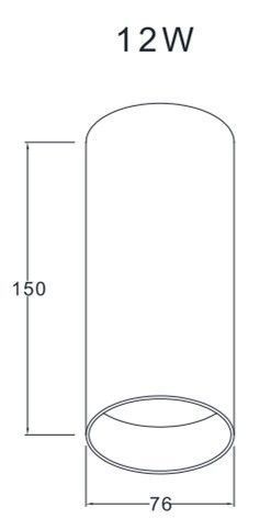 Світильник 12W 45&deg; Cree COB 3000К/4000К (AL-G067-(12W)) AL-G067-(12W) фото