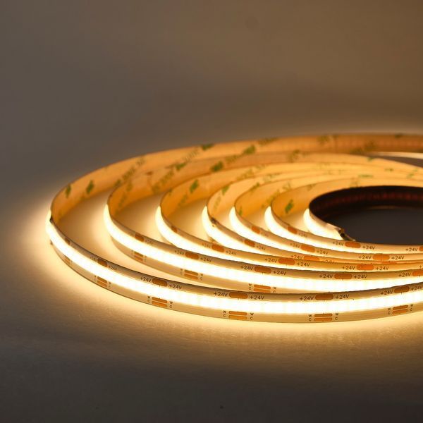 LED стрічка COLORS COB-24V-IP20 18W 1855Lm 2700+6500K 5м (DP17SWW-24V-10mm-V1) 3009 фото