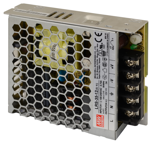 Блок питания Mean Well 36W DC12V IP20 (LRS-35-12) 0295 фото