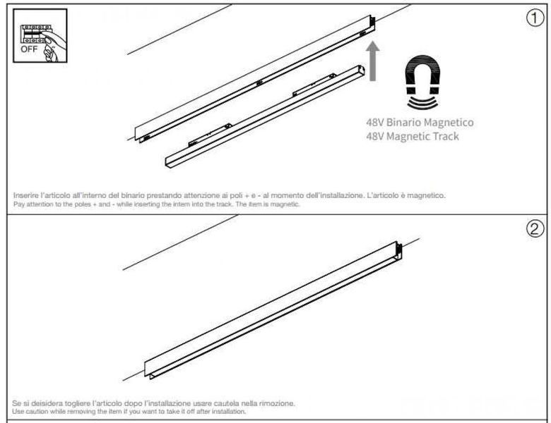 Світильник трековий OXY Wide LED Ideal Lux 224060 IDEAL LUX_224060 фото