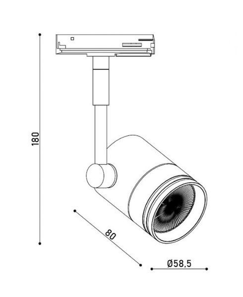 Светильник трековый KLOODI KD-5050/01-2L-WH Track KLOODI_KD-5050/01-2L-WH Track фото